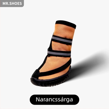 Kutya lábra és térdre védő cipő az ízületi sérülések és a csonttörések stabilizálására; karcolás elleni védelem; sebvédő; vízálló