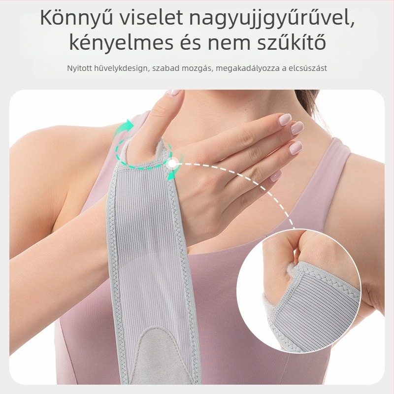 Teniszhez csuklópánt — poliészter, felnőtt, csukló védelem, védőfelszerelés