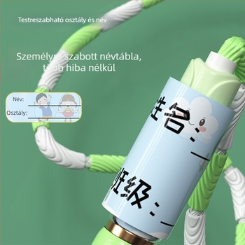 Gyerekeknek szóló bambusz ugrókötél, 2,8 m, TPE anyag, kezdőknek