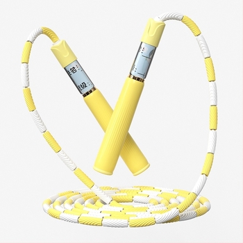 Gyerekeknek szóló bambusz ugrókötél, 2,8 m, TPE anyag, kezdőknek