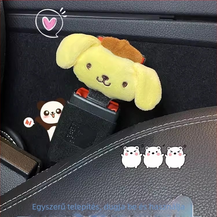 Biztonsági öv csat, Snap modell, műanyag anyag, dekoratív belső alkatrész, márka Other