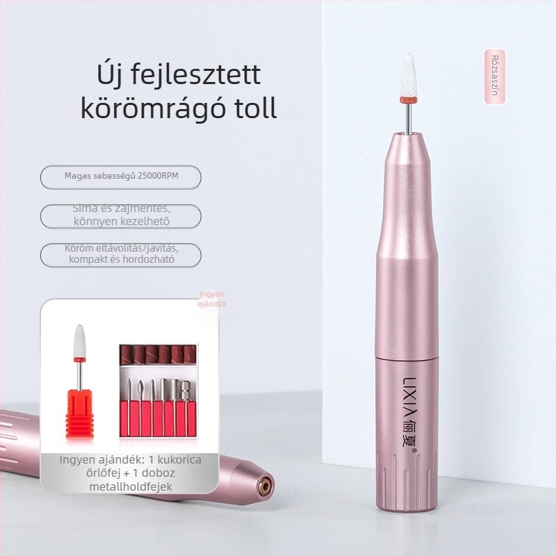 Li xia Fa keretes alapú körömcsiszoló – Multifunkcionális manikűr eszköz állvánnyal