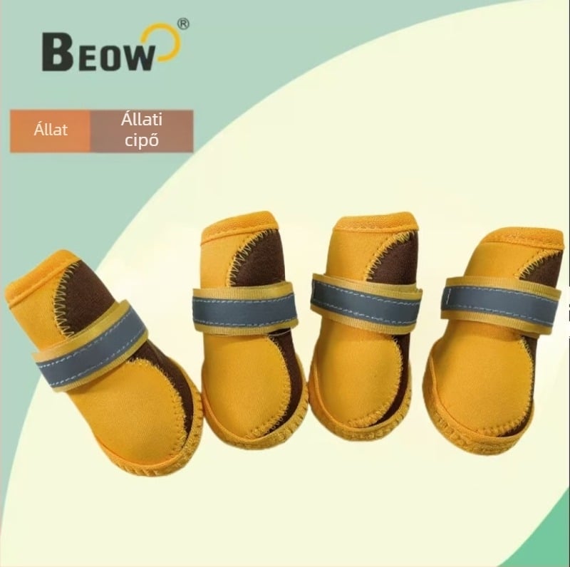 Beow poliészter kutyacipő, kopásálló, általános használatra