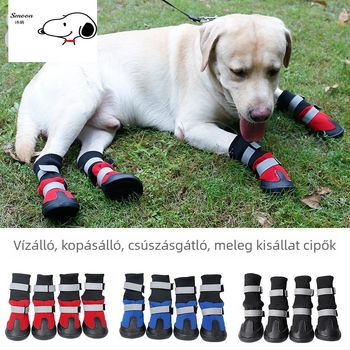 Kutya cipők – téli vízálló, csúszásmentes, melegen tartó és kopásálló
