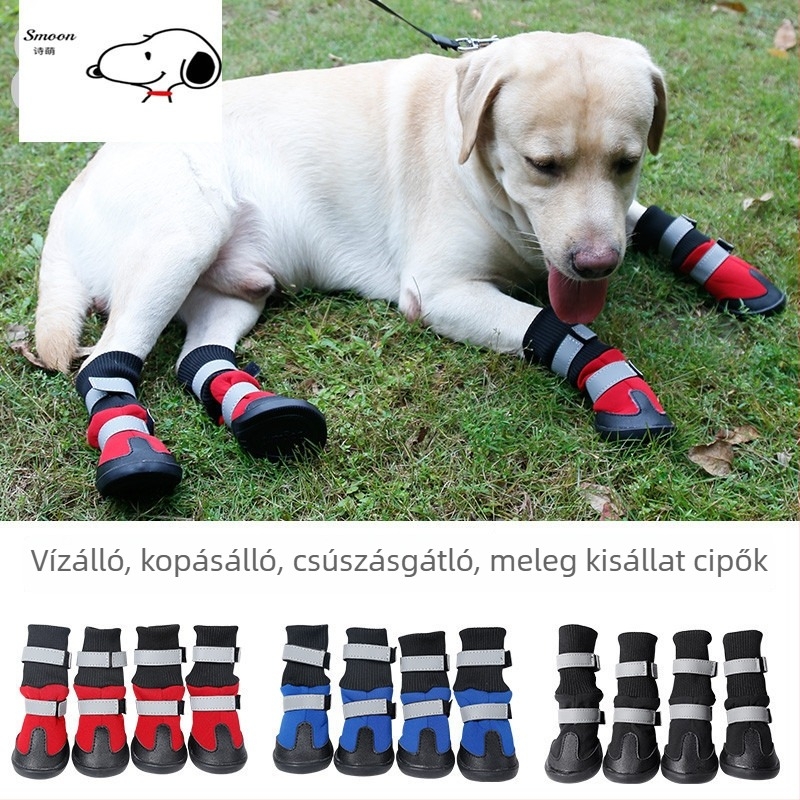 Kutya cipők – téli vízálló, csúszásmentes, melegen tartó és kopásálló
