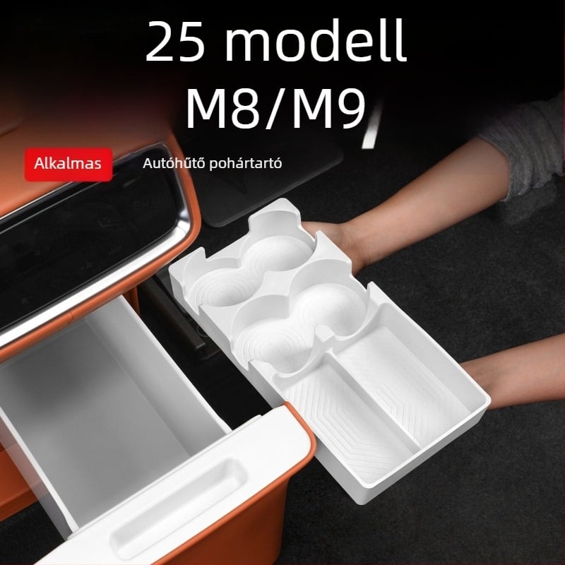 Kust szilikon pohárfogó alátét Wenjie M8/M9-hez – ütésálló autó belső kiegészítő