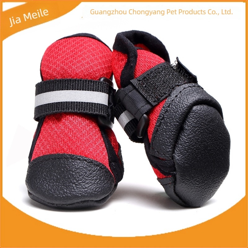 Kutyacipő légáteresztő hálós anyaggal, csúszásmentes talppal, kopásálló, lazító stílus