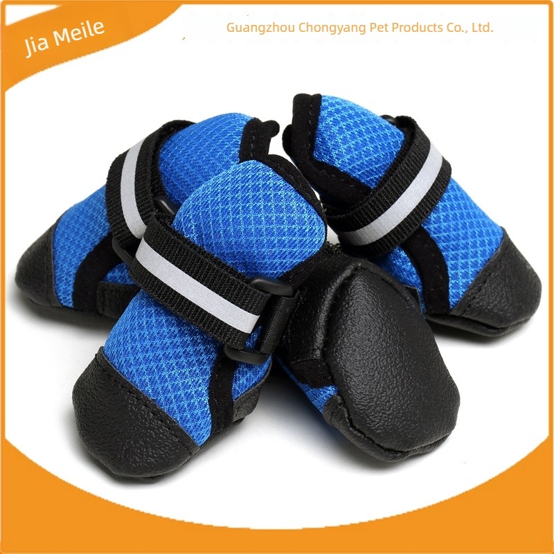 Kutyacipő légáteresztő hálós anyaggal, csúszásmentes talppal, kopásálló, lazító stílus