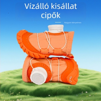 Kutyacipő — puha talpú, vízálló; Anyag: ponyvás anyag; Csúszásmentes talp; Kutyákhoz; Stílus: szabadidő