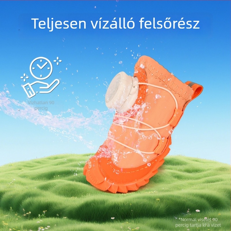 Kutyacipő — puha talpú, vízálló; Anyag: ponyvás anyag; Csúszásmentes talp; Kutyákhoz; Stílus: szabadidő