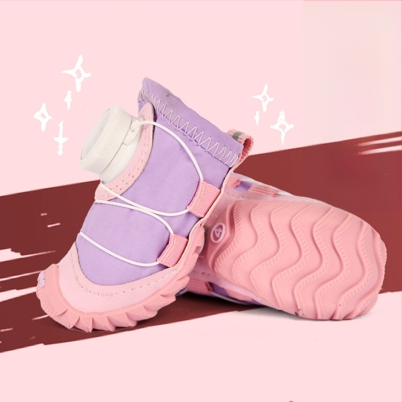 Kutyacipő — puha talpú, vízálló; Anyag: ponyvás anyag; Csúszásmentes talp; Kutyákhoz; Stílus: szabadidő