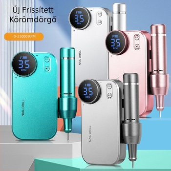 Duofu DF107 Hordozható elektromos köröm polírozó és manikűr csiszoló gép