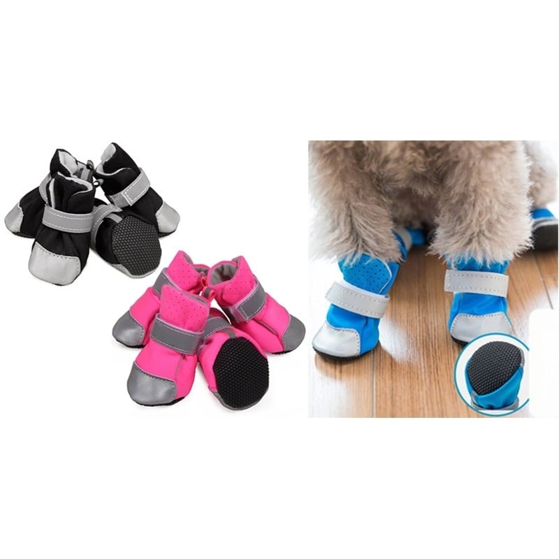 Xinmai Lei: Kutyák számára kényelmi cipők tavasszal–nyáron, Lycra anyag, vízálló, csúszásmentes, tartós és dekoratív