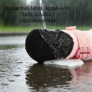 Kutyamancs cipő latexből – csúszásmentes, kopásálló, hétköznapi stílus, modell DF2509