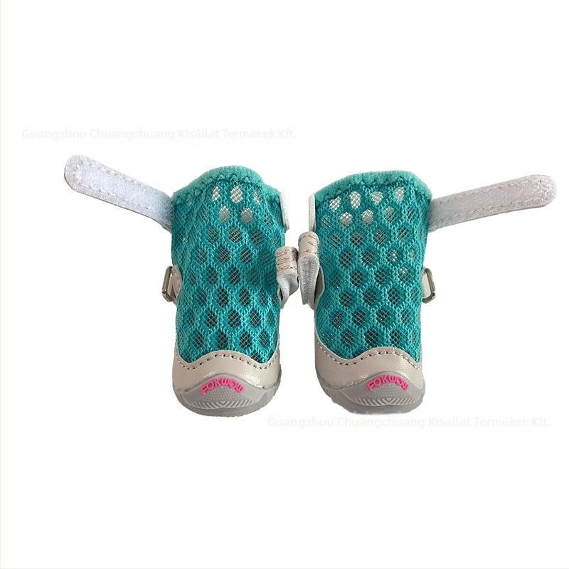 Kutyacipő Rich Wang – hálós anyag, dekoratív, csúszásmentes