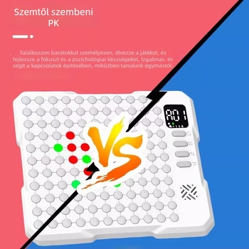 Elektronikus Go tábla – két játékos interaktív oktatási játék, műanyag, OTHES márka, fejleszti a logikus gondolkodást