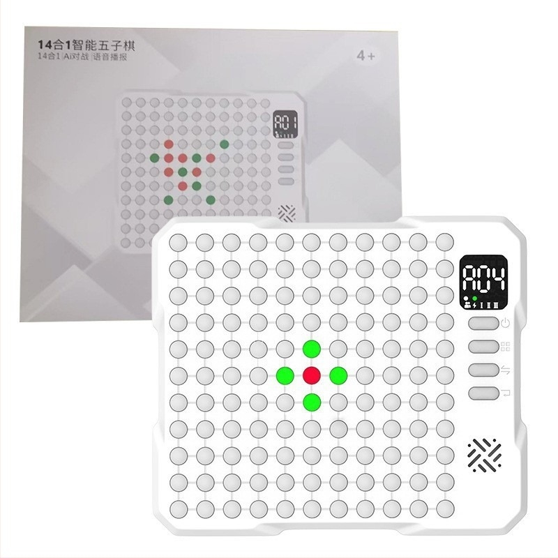 Elektronikus Go tábla – két játékos interaktív oktatási játék, műanyag, OTHES márka, fejleszti a logikus gondolkodást