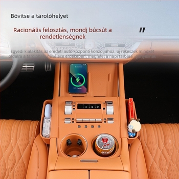 Veelvee ABS szilikon belső kiegészítők a középkonzolhoz — központi vezérlő félcsomag szilikon pad, telepítés statikus matricákkal, kompatibilis a váltópanellel és a pohártartó zónával