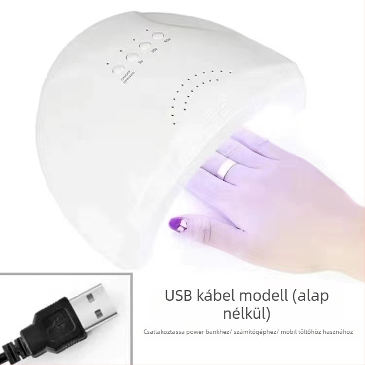 LED körömlámpa fototerápiához, 48W, modell SunOne, márka Phanpes, Shenzhen eredetű