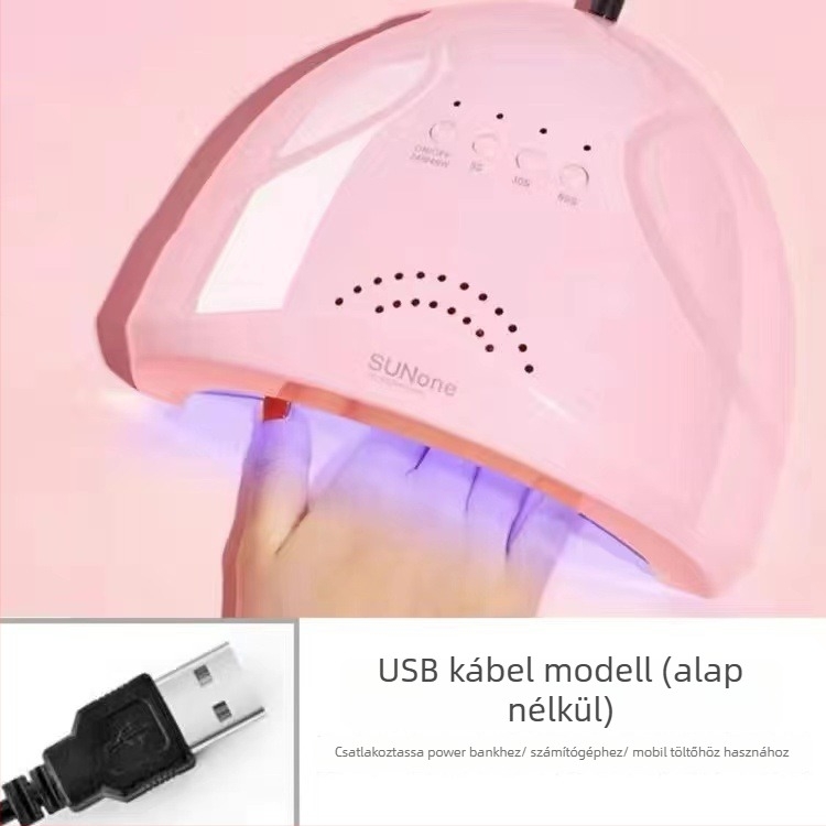 LED körömlámpa fototerápiához, 48W, modell SunOne, márka Phanpes, Shenzhen eredetű