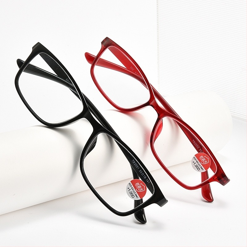 Baishifen preszbiópikus olvasó szemüveg, ultrakönnyű TR90 keret, anti-kékfényes lencsék, akril lencsék, teljes keret