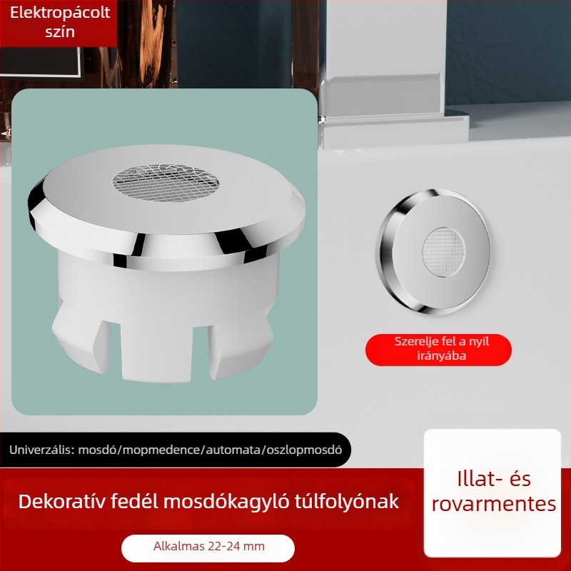 Rozsdamentes acélból készült mosogató túlfolyófedél, beépített használathoz, könnyed luxus stílus, elektroplakálás felülettel, a Chaochen kitchen and bathroom