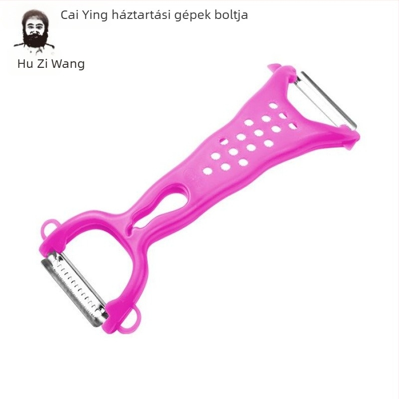 Kétszárnyú hámozókés – multifunkcionális konyhai hámozó gyümölcsökhöz és édesburgonyához (Kétszárnyú; Multifunkcionális)