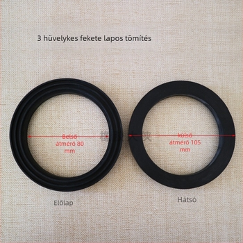 Gumi tömítőgyűrű WC-hez, vízszüneti/ürítő szelephez, tartálytömítés, modern egyszerű stílus