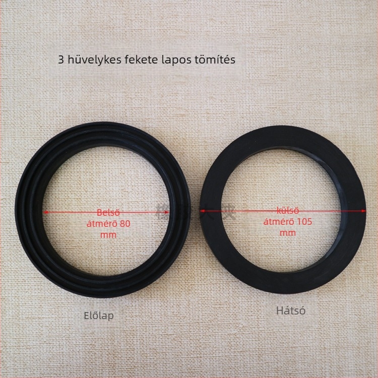 Gumi tömítőgyűrű WC-hez, vízszüneti/ürítő szelephez, tartálytömítés, modern egyszerű stílus