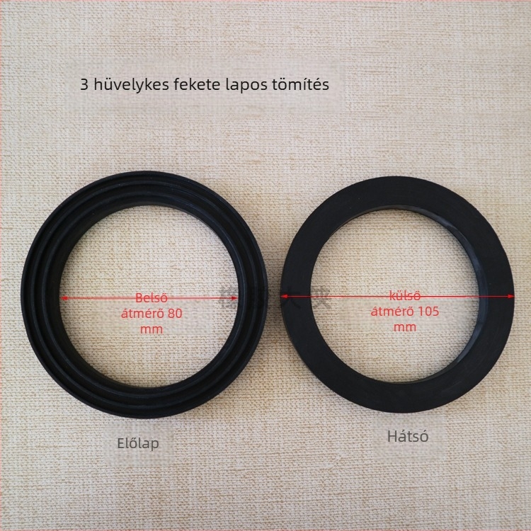 Gumi tömítőgyűrű WC-hez, vízszüneti/ürítő szelephez, tartálytömítés, modern egyszerű stílus