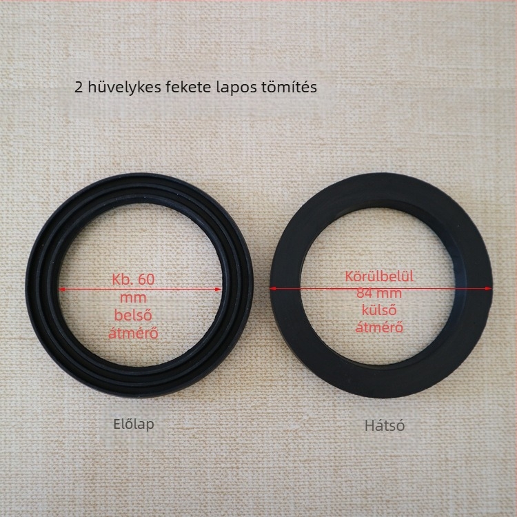 Gumi tömítőgyűrű WC-hez, vízszüneti/ürítő szelephez, tartálytömítés, modern egyszerű stílus