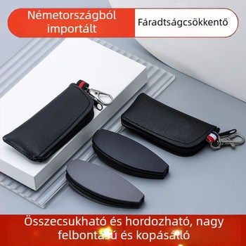 Olvasószemüveg - összecsukható, kompakt, műgyanta lencsék, ovális keret, teljes keret, fém/TR90 keret, modell 6028, felnőtteknek