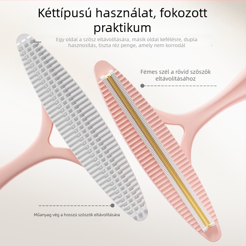 Kézi ruhaszöszmentesítő kabátokhoz és pulóverekhez — hordozható, kettős használatú, polipropilén test