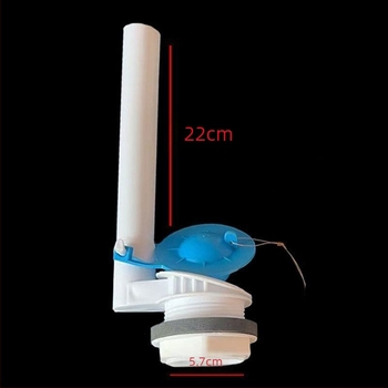 Unique WC tartály ürítő készlet úszó szeleppel, kulccsal és kapcsolóval — CE tanúsítvány