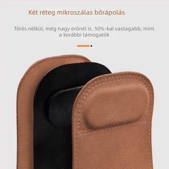 Fitnesz kesztyű csuklóvédővel és tenyérvédővel, mikroszálas bőrből, négy ujjas kialakítású, húzódzkodáshoz és súlyemeléshez