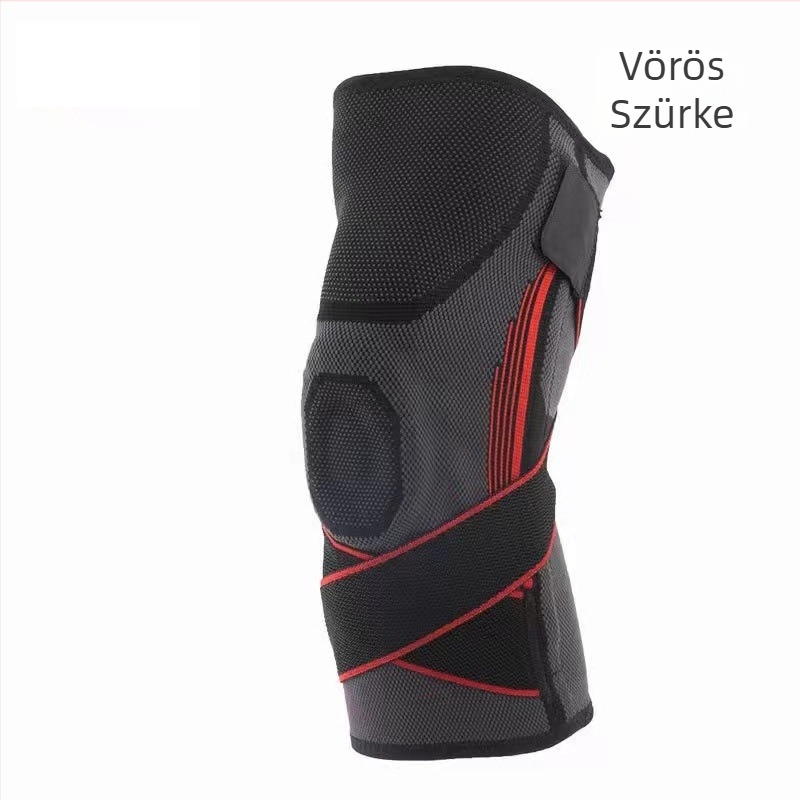 Nylonból készült térdvédők badmintonhoz, térdvédelem, ütéscsillapítás, súly 160 g