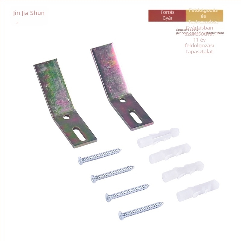 Fürdőszobai urináló kampó, falra szerelhető, hajó alakú, vastagított, rozsdamentes acél és vas