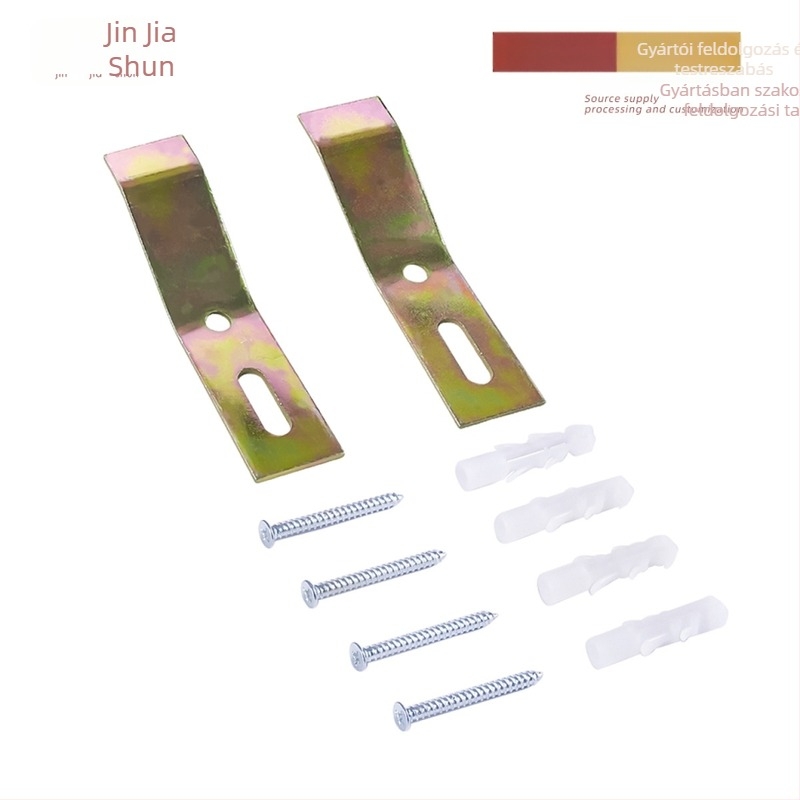 Fürdőszobai urináló kampó, falra szerelhető, hajó alakú, vastagított, rozsdamentes acél és vas