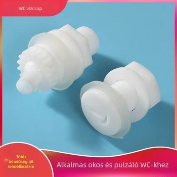 Pulzáló WC-zuhanyfej kefeszeggel — univerzális öblítő fúvóka (Anyag: Egyéb; Stílus: Közepes; Feldolgozási mód: Egyéb)