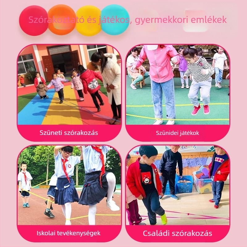 Ugrókötél magas rugalmasságú ABS-ből – játék lányoknak, termékkód: Qz683191502353, eredet: Kontinentális Kína