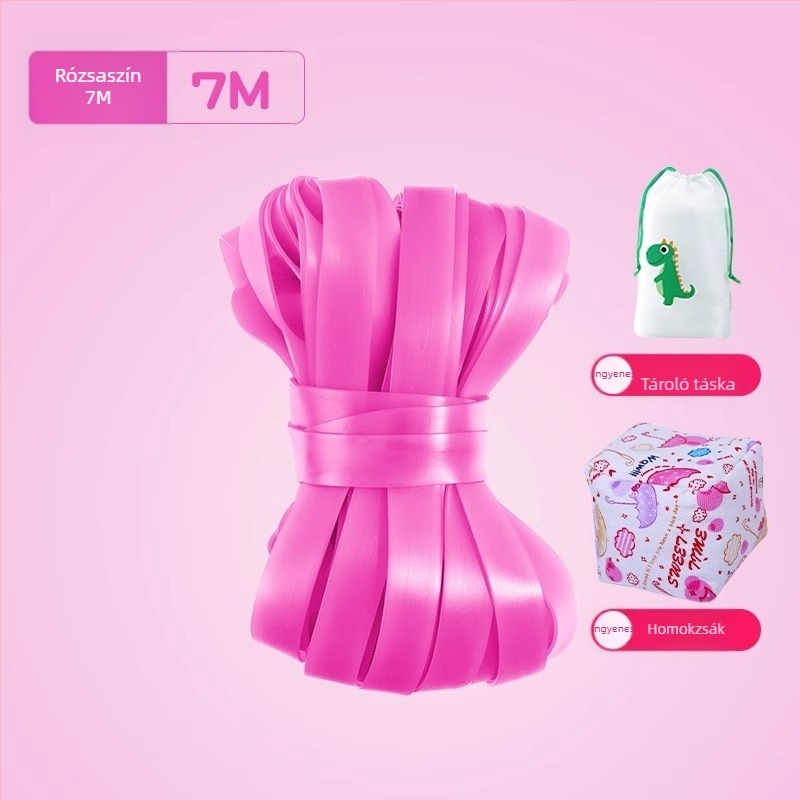 Ugrókötél magas rugalmasságú ABS-ből – játék lányoknak, termékkód: Qz683191502353, eredet: Kontinentális Kína