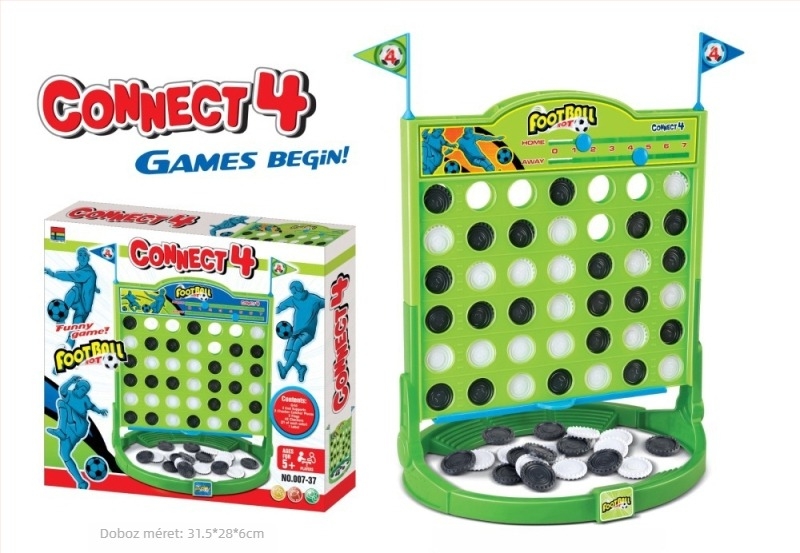 Műanyag négykapcsolású puzzle-játék gyerekeknek – oktató, kézügyességet és logikát fejlesztő sakk játék 7–14 éveseknek