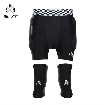 Sí térdvédő készlet - EVA hab, felnőtt, görkorcsolázáshoz és jég- és hó sportokhoz