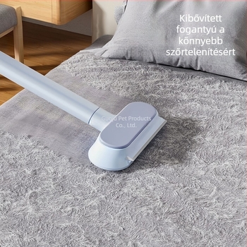 GUOJJ Kisállat szőr eltávolító kefe – műanyagból készült macska szőr tisztító kanapéhoz és szőnyeghez, szőr abszorpciós eszköz