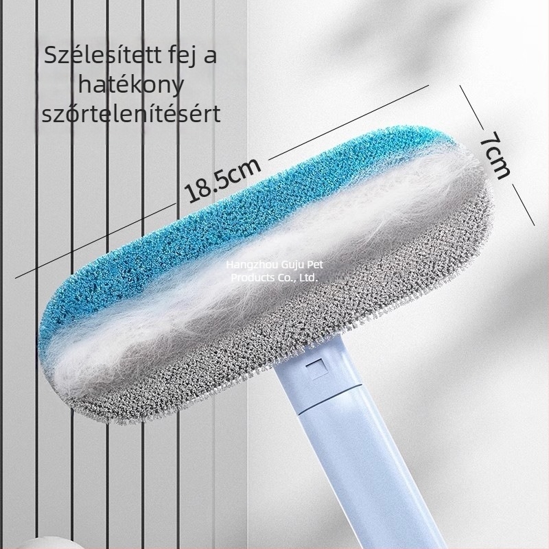 GUOJJ Kisállat szőr eltávolító kefe – műanyagból készült macska szőr tisztító kanapéhoz és szőnyeghez, szőr abszorpciós eszköz