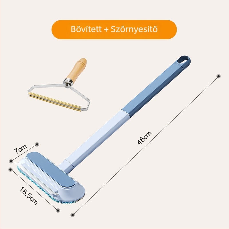 GUOJJ Kisállat szőr eltávolító kefe – műanyagból készült macska szőr tisztító kanapéhoz és szőnyeghez, szőr abszorpciós eszköz