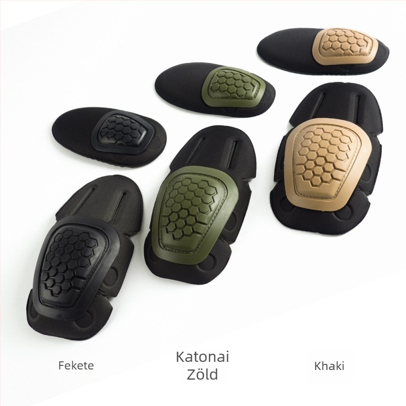 Lovagló térd- és könyökvédő készlet - poliészter rost, felnőtteknek, kőmászásra, 100 darab