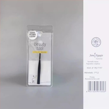 JANPHANIE Szemöldökcsipesz és klipsz, rozsdamentes acél, szemöldök formázás