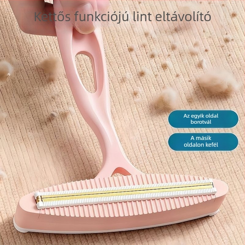 Kétoldalas ruhaszösz-eltávolító — kézi, műanyag, modern minimalist stílus, 2025 téli bevezetés