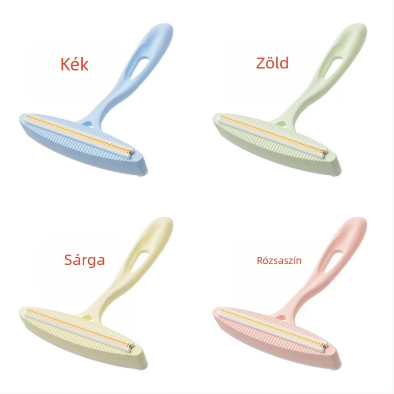 Kétoldalas ruhaszösz-eltávolító — kézi, műanyag, modern minimalist stílus, 2025 téli bevezetés